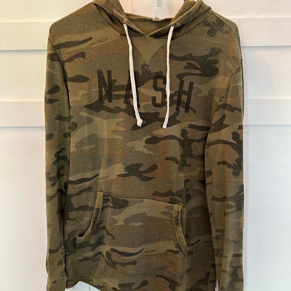 Alternative Green and Brown Camo Sweater